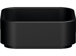 Kerasan HAKO keramické umyvadlo na desku 40x40 , černá mat 554431