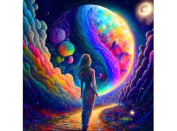 MAGNOLIA Puzzle Astrální návštěva 1023 dílků