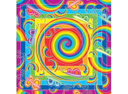 YAZZ Puzzle Duha a motýli 1023 dílků