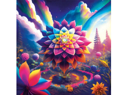 MAGNOLIA Puzzle Květ života 1023 dílků