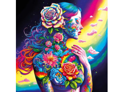 MAGNOLIA Puzzle Květinová bohyně 1023 dílků