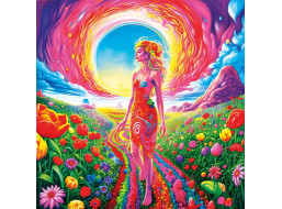 MAGNOLIA Puzzle Květinová stezka 1023 dílků