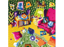 MAGNOLIA Puzzle Mandarin Bebop 1023 dílků