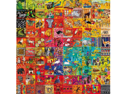 MAGNOLIA Puzzle Sto dlaždic 1023 dílků