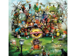 MAGNOLIA Puzzle Strašidelný orchestr 1023 dílků