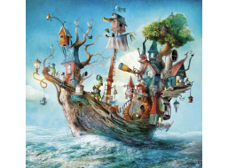 MAGNOLIA Puzzle Vzhůru na cestu! 1023 dílků