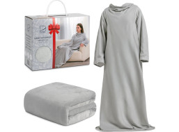 Deka s rukávy v SANTA'S SNUGGLE v dárkovém balení - 130x180 cm