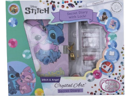 Crystal Art blok se zamykáním - Stitch a Angel
