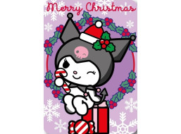 Dětská deka POLAR 100x140 cm - Kuromi - Merry Christmas