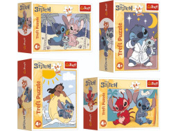 TREFL Displej Puzzle Lilo&Stitch 54 dílků (40 ks)