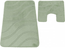 Sada koupelnových předložek s výřezem TÁŇA - symphony - mátová