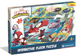 CLEMENTONI Podlahové puzzle s interaktivním perem Spidey 24 dílků