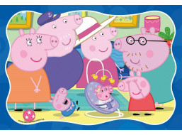 RAVENSBURGER Puzzle Prasátko Peppa 35 dílků