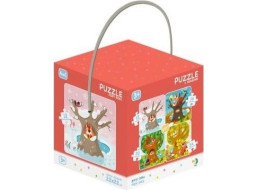 DODO Puzzle Roční období 4v1 (12,16,20,24 dílků)