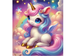 WOODEN CITY Dřevěné puzzle Kouzelné sny o jednorožcích 20 dílků