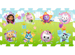 TREFL Pěnové puzzle Gábinin kouzelný domek