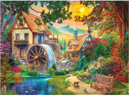 ANATOLIAN Puzzle Vodní mlýn 4000 dílků