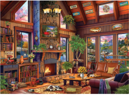 ANATOLIAN Puzzle Chata v divočině 4000 dílků