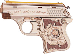 ROBOTIME Rokr 3D dřevěné puzzle Mini pistole 113 dílků