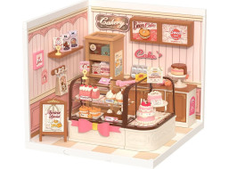 ROBOTIME Rolife DIY House: Cukrárna s LED osvětlením 115 dílků