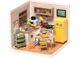 ROBOTIME Rolife DIY House: Kuchyň s LED osvětlením 152 dílků