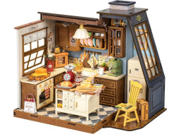 ROBOTIME Rolife DIY House: Pečení v kuchyni s LED osvětlením