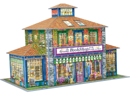 EUROGRAPHICS 3D puzzle Knihkupectví 1389 dílků