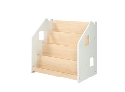 BusyKids Stojan na knihy bílý