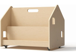 BusyKids Oboustranná knihovna na kolečkách