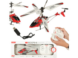 SYMA S107H RC vrtulník 2,4GHz RTF - červený