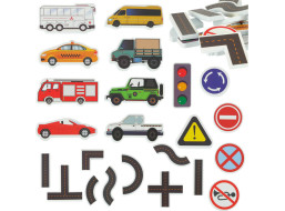 Vodolepky - dopravní prostředky, značky a silnice
