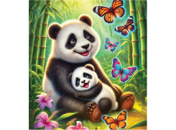 WOODEN CITY Dřevěné puzzle Pandí dobrodružství 20 dílků