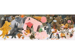 DJECO Panoramatické puzzle Park 100 dílků