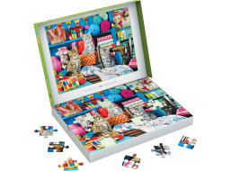 EUROGRAPHICS Puzzle Connecting Pieces: Kočičí pletení 48 dílků