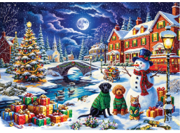 ANATOLIAN Puzzle Vánoční noc XL 700 dílků