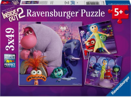 RAVENSBURGER Puzzle V hlavě 2, 3x49 dílků