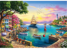 ANATOLIAN Puzzle Modrý maják 3000 dílků