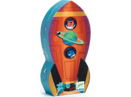 DJECO Puzzle Vesmírná raketa 16 dílků