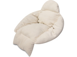 Podsedák LUARO XXL do houpacího křesla - ecru