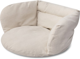 Podsedák LUARO do houpacího křesla - ecru