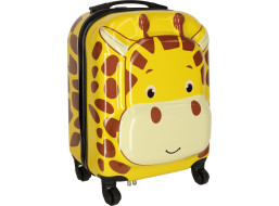 Dětský cestovní kufr na kolečkách - Žirafa