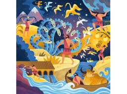 RAVENSBURGER Puzzle 12 Héraklových úkolů 64 dílků