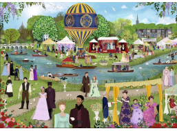 RAVENSBURGER Puzzle Bridgertonovi 1000 dílků