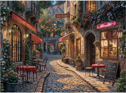 ANATOLIAN Puzzle Ulice barů 1000 dílků