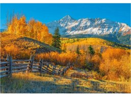 CASTORLAND Puzzle Podzimní pohled na Wilson Peak 1000 dílků