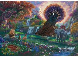 SCHMIDT Puzzle Rajská zahrada 1000 dílků