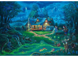 SCHMIDT Puzzle Strašidelný dům 1000 dílků