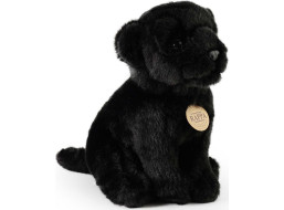 Rappa Plyšový černý panter sedící 23 cm ECO-FRIENDLY