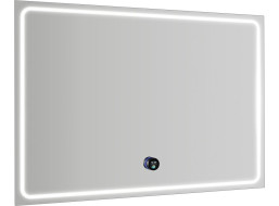 Sapho GEMINI zrcadlo s LED osvětlením 100x70cm, chytré funkce GM100K
