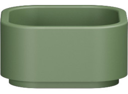 Kerasan HAKO keramické umyvadlo na desku 30x30cm, verde mat 554311